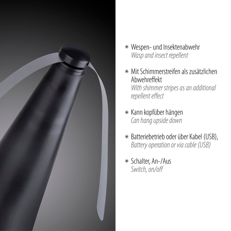 Lampa Exterior Paul Neuhaus SWAT Negru
