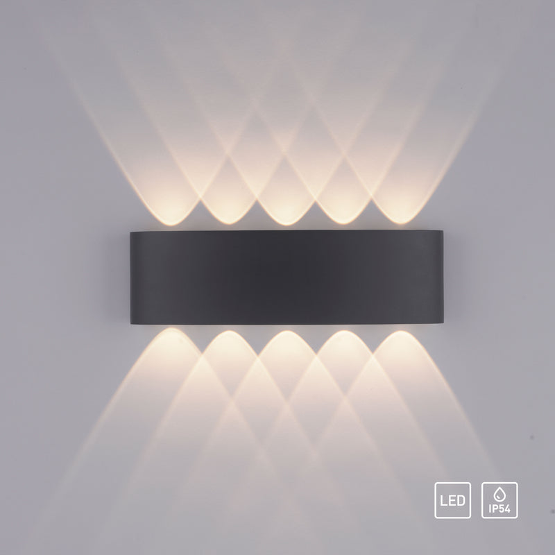 Aplica Paul Neuhaus CARLO 10xLED Antracit