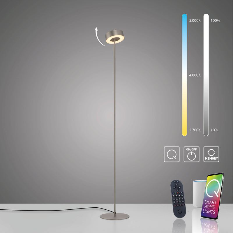 Lampadar Paul Neuhaus Q-ROTATE LED Aluminiu