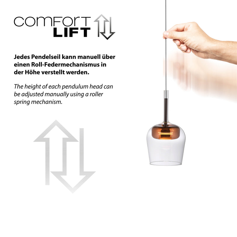 Lustra Paul Neuhaus Q-KON LED Cupru