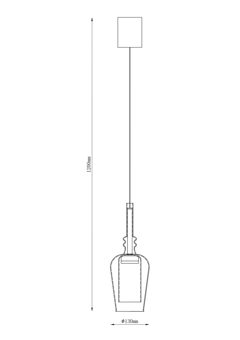 Lustra Zuma Line TAGNA LED Negru