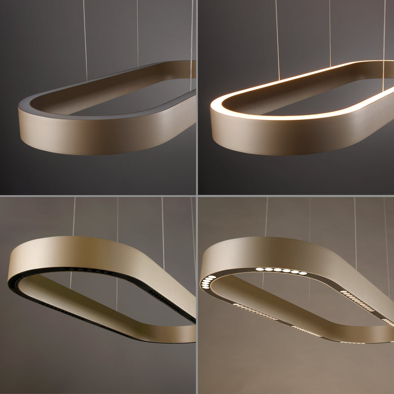 Lustra Zuma Line Q-STRETTO 2xLED Bronz
