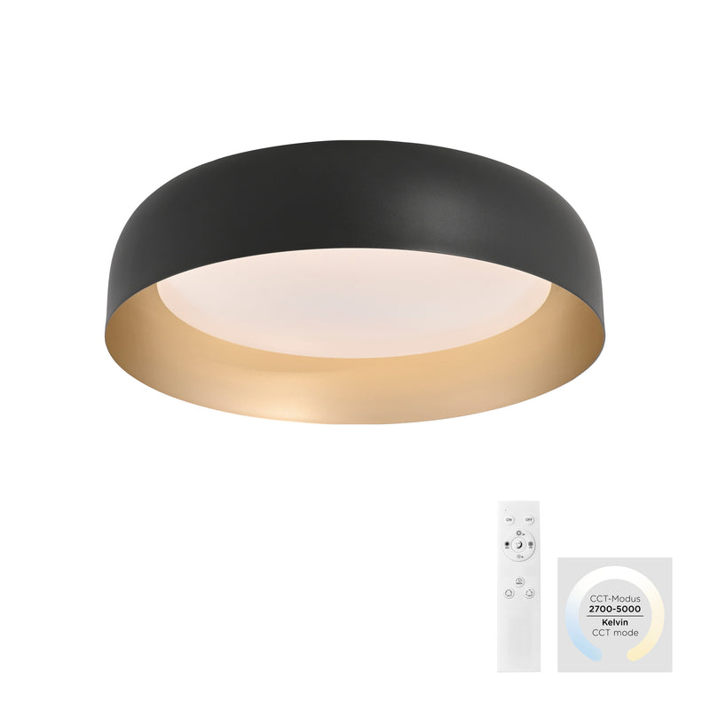 Plafoniera Paul Neuhaus OSKO LED Negru