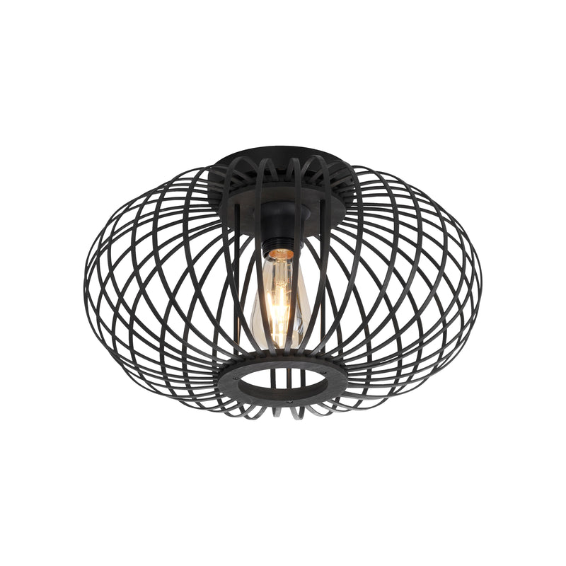 Plafoniera Zuma Line RACOON 5xE27 Negru