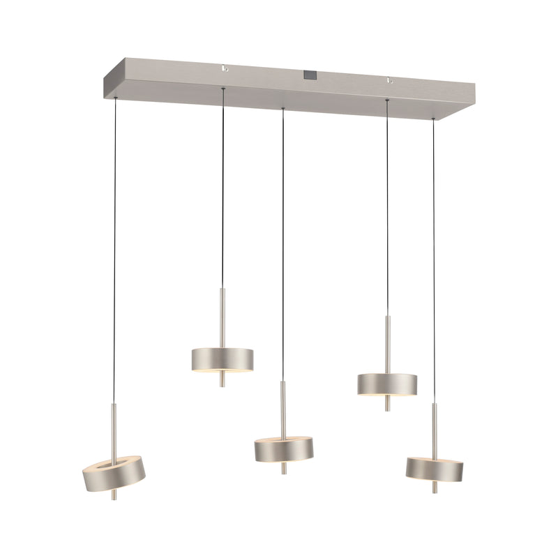 Lustra Paul Neuhaus Q-ROTATE 5xLED Aluminiu