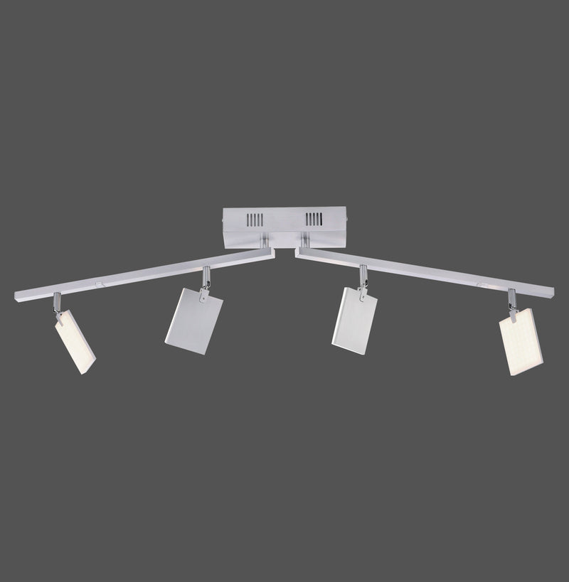 Plafoniera Paul Neuhaus PURE-MIRA 4xLED Aluminiu