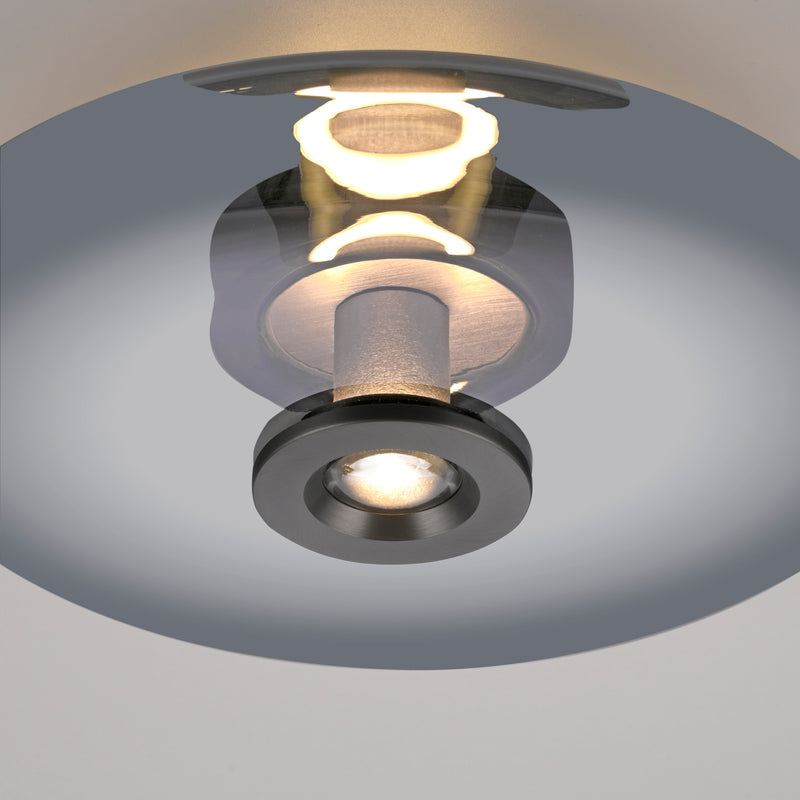 Plafoniera Paul Neuhaus PURE VITRUM 2xLED Gri