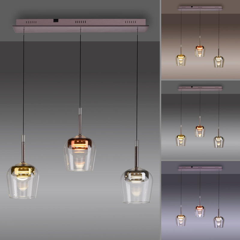 Lustra Paul Neuhaus Q-KON 3xLED Multicolor