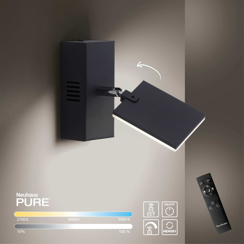 Aplica Paul Neuhaus PURE-MIRA LED Antracit