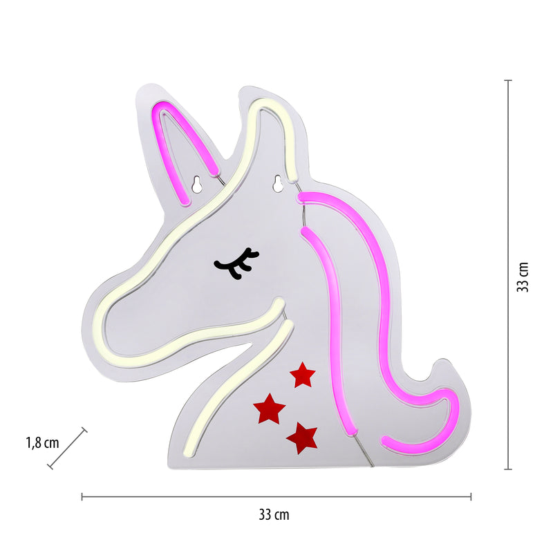 Aplica Paul Neuhaus NEON-UNICORN LED Multicolor