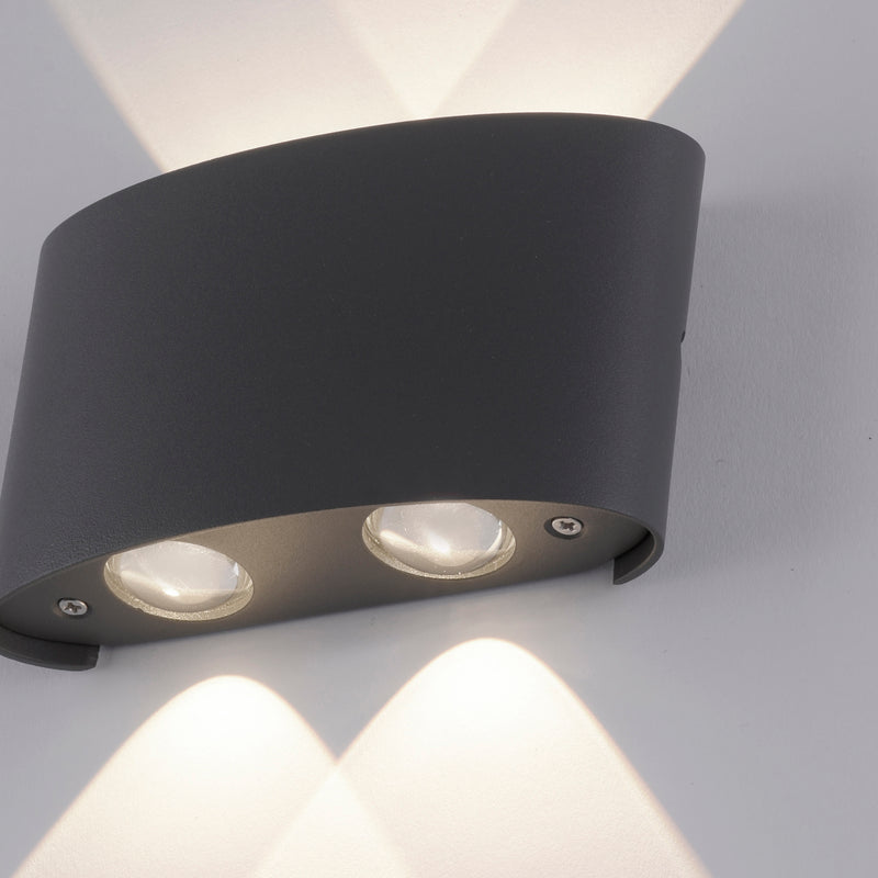 Aplica Paul Neuhaus CARLO 4xLED Antracit