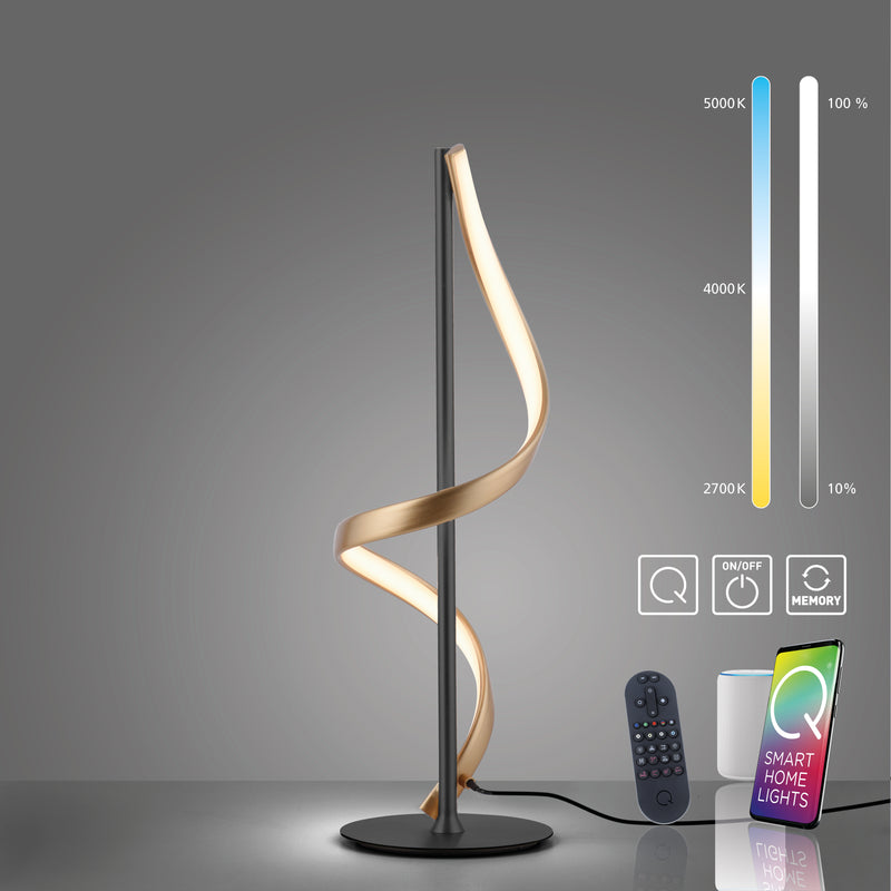 Veioza Paul Neuhaus Q-SWING LED Antracit