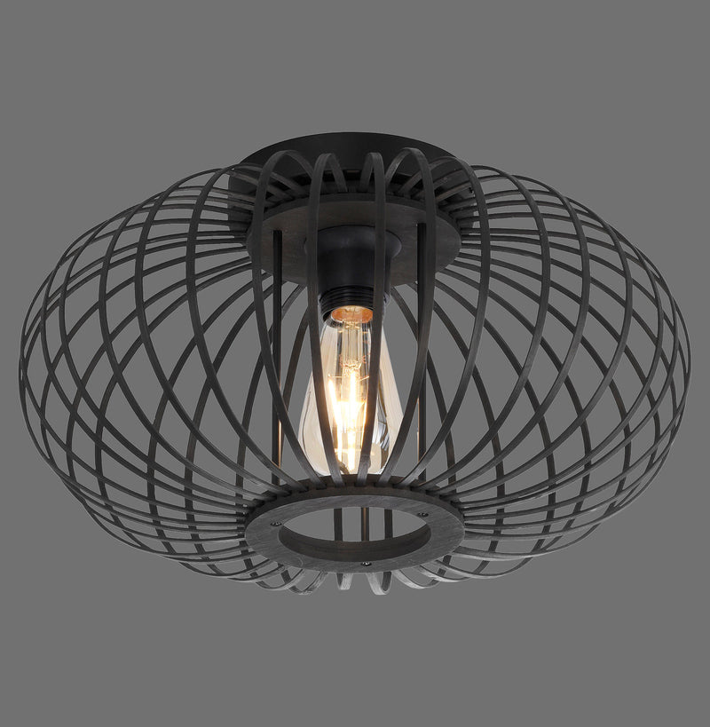 Plafoniera Zuma Line RACOON 5xE27 Negru