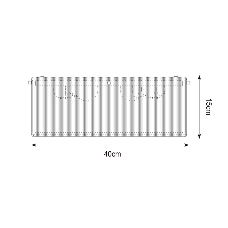 Plafoniera Zuma Line Nomad 2xE27 Alb