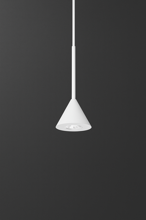 Lustra ARCHIMEDE Ideal Lux, LED 4W, Cono, Alb