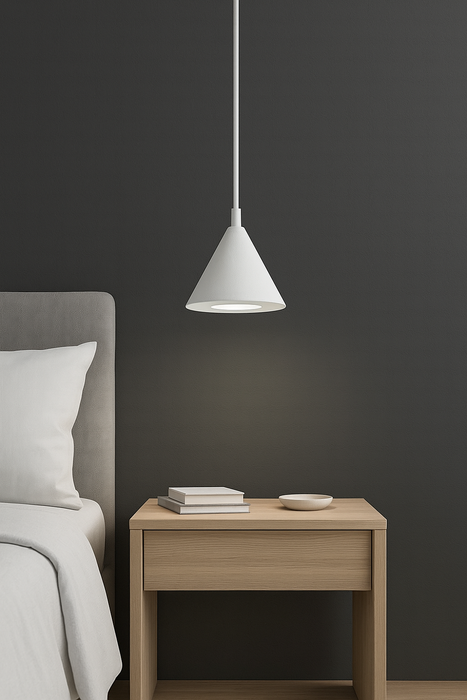 Lustra ARCHIMEDE Ideal Lux, LED 4W, Cono, Alb