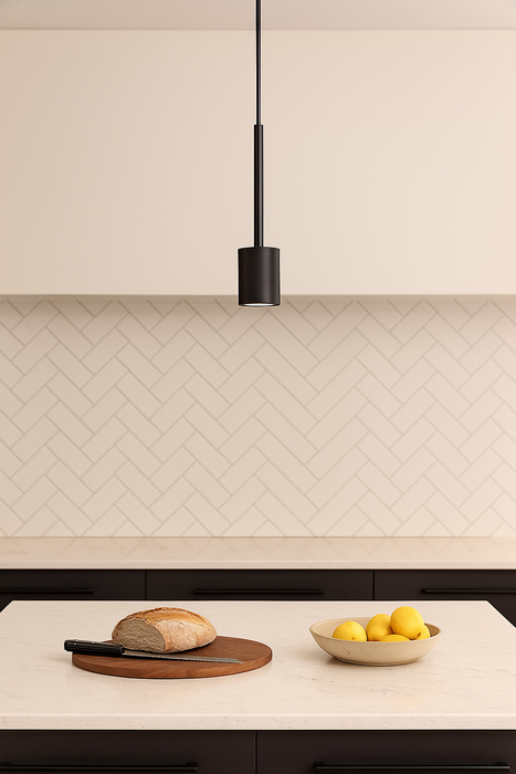 Lustra ARCHIMEDE Ideal Lux, LED 4W, Cilindro, Negru