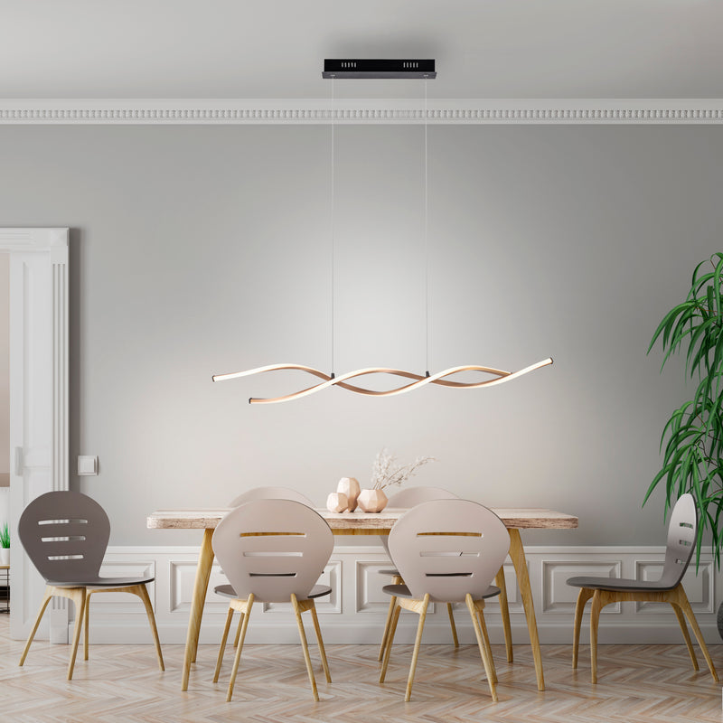 Lustra Paul Neuhaus POLINA 2xLED Negru