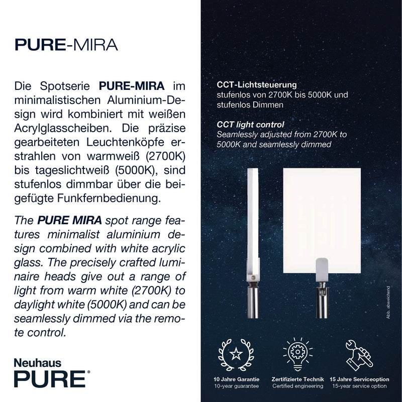 Plafoniera Paul Neuhaus PURE-MIRA 4xLED Negru