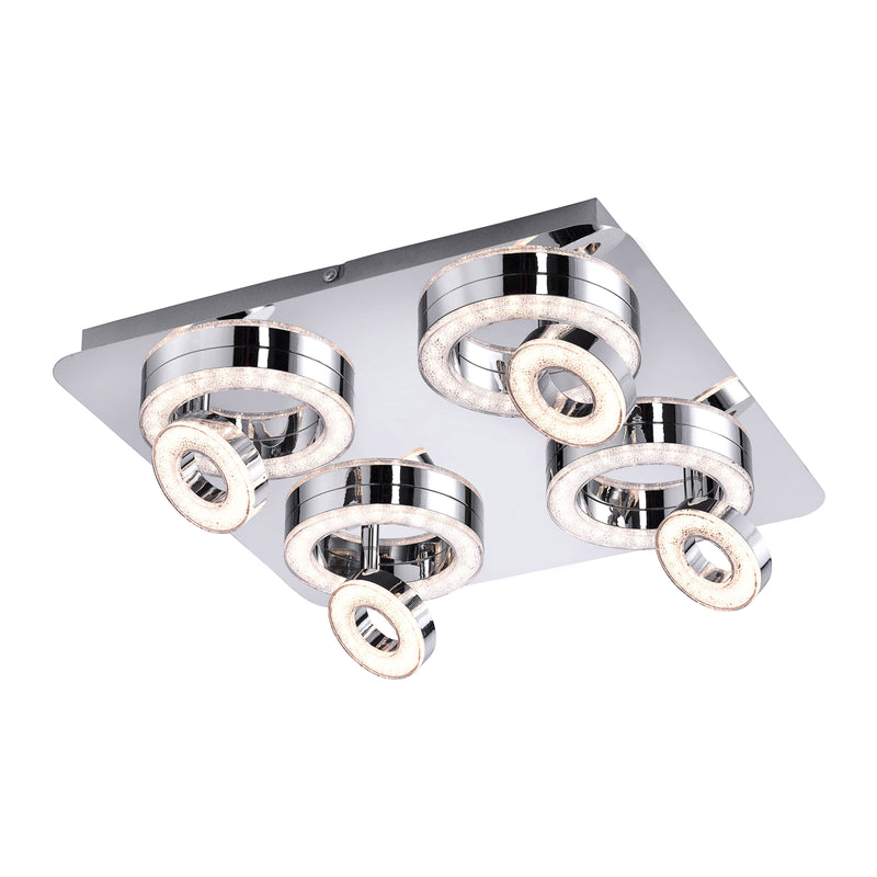 Plafoniera Paul Neuhaus TIM 8xLED Crom