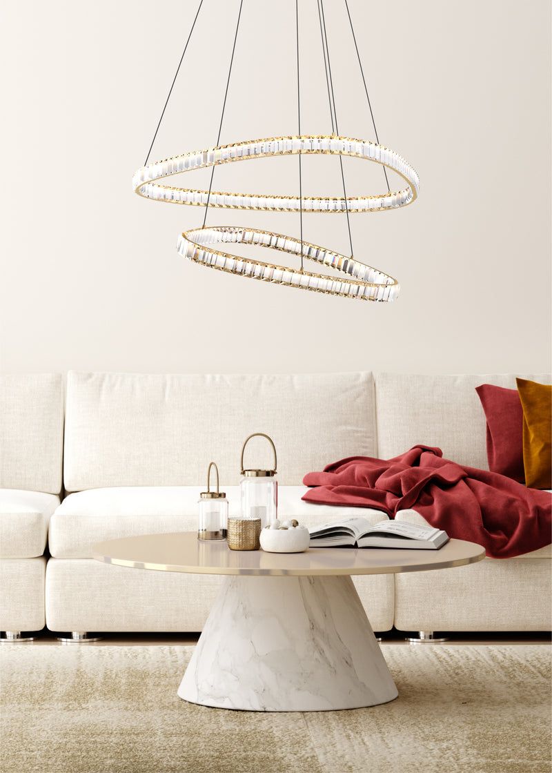 Lustra Zuma Line ATHESA LED Auriu