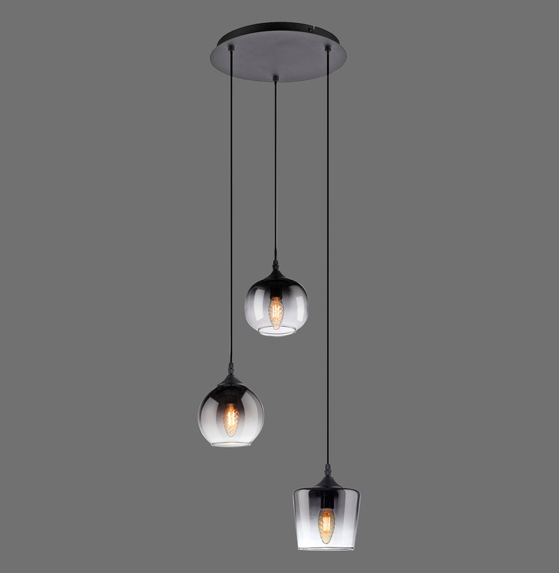 Lustra Paul Neuhaus ZEA 3xE14 Negru