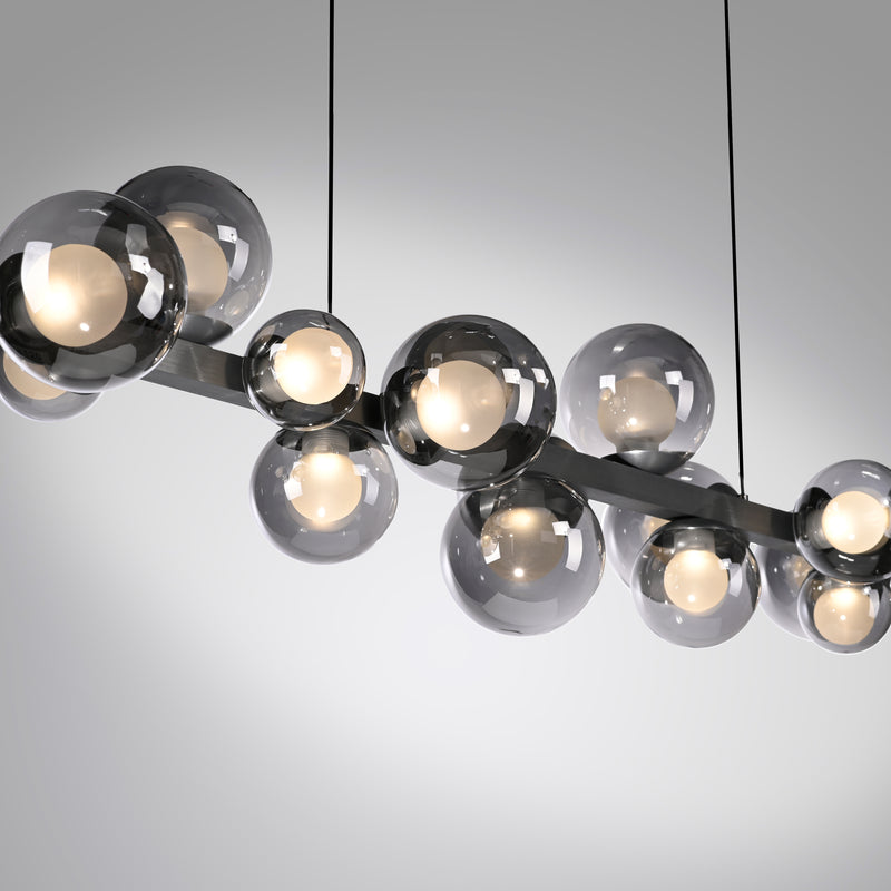 Lustra Paul Neuhaus PURE E-POPUP 18xLED Gri