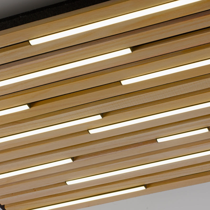 Plafoniera Paul Neuhaus Q-AKUSTIK LED Lemn