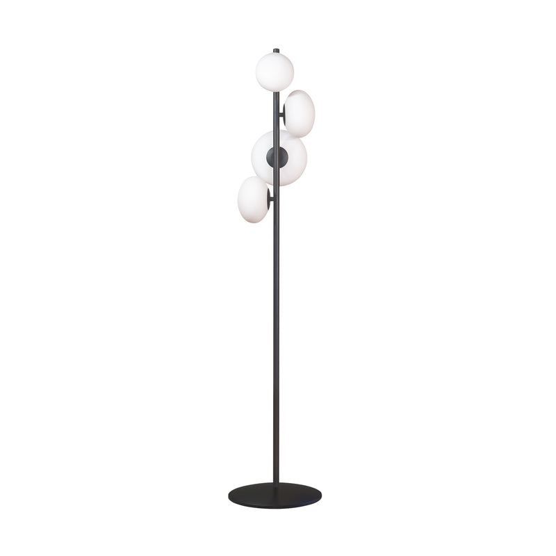 Lampadar Zuma Line OMI 4xG9 LED Negru