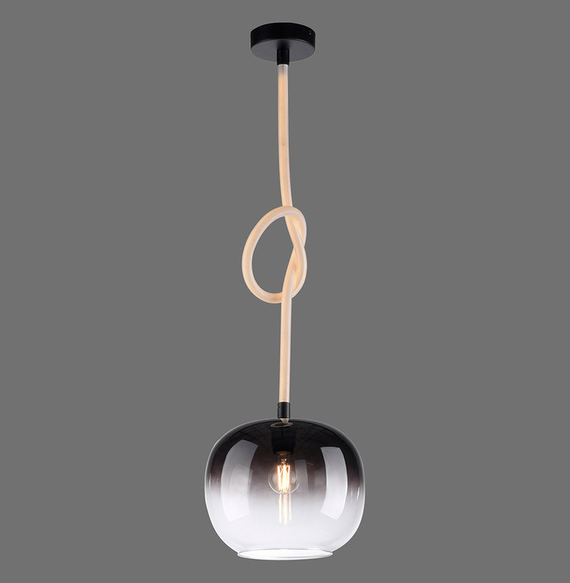 Lustra Paul Neuhaus LUMA 1xE27/LED Negru