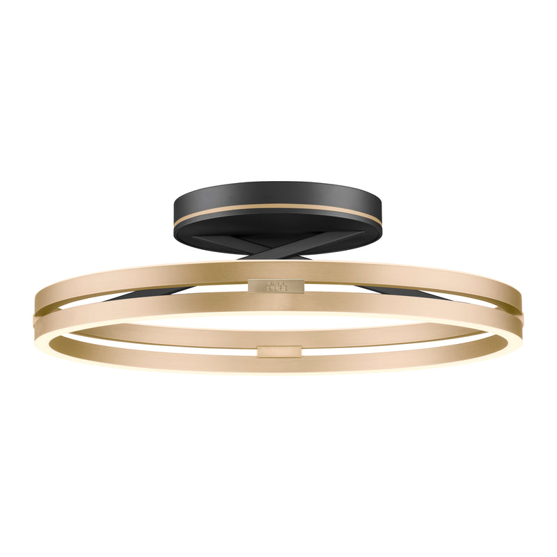 Plafoniera Paul Neuhaus PURE LOOP 2xLED Negru