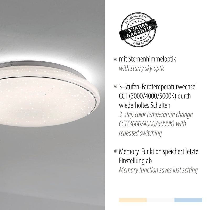 Plafoniera Paul Neuhaus JUPITER LED Alb