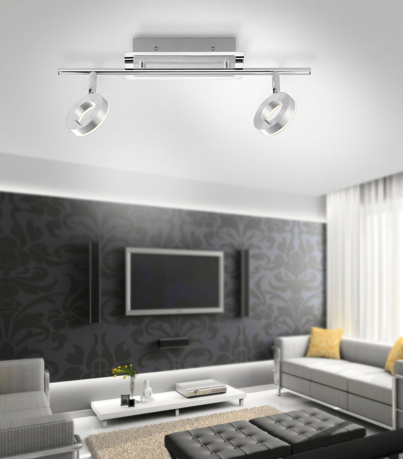 Plafoniera Paul Neuhaus SILEDA 2xLED Aluminiu