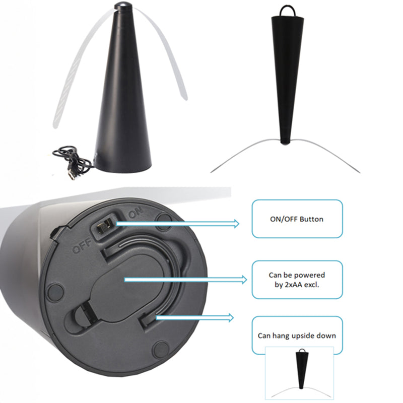 Lampa Exterior Paul Neuhaus SWAT Negru