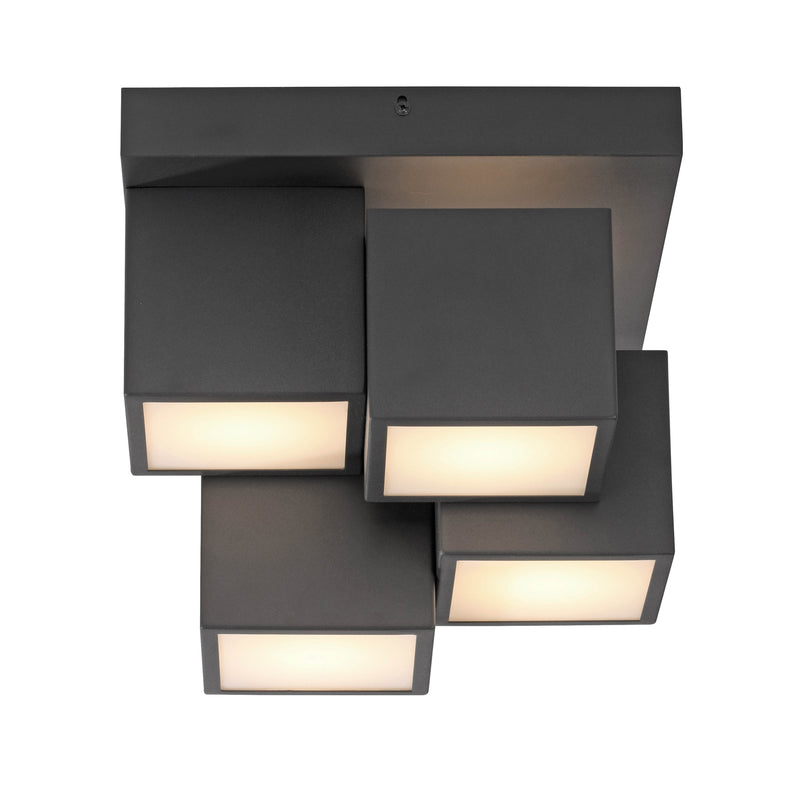 Plafoniera Paul Neuhaus TETRIS 4xLED Negru