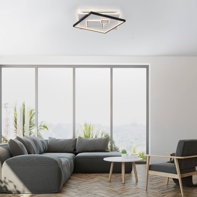Plafoniera Paul Neuhaus MAILAK 4xLED Negru