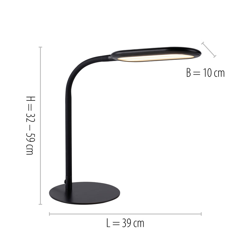 Veioza Paul Neuhaus KELLY LED Negru