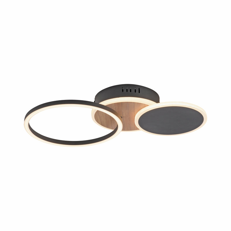 Plafoniera Zuma Line SEVENT LED Lemn Decor