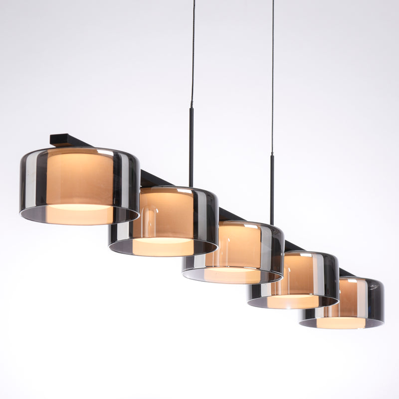 Lustra Paul Neuhaus RIKA 5xLED Negru