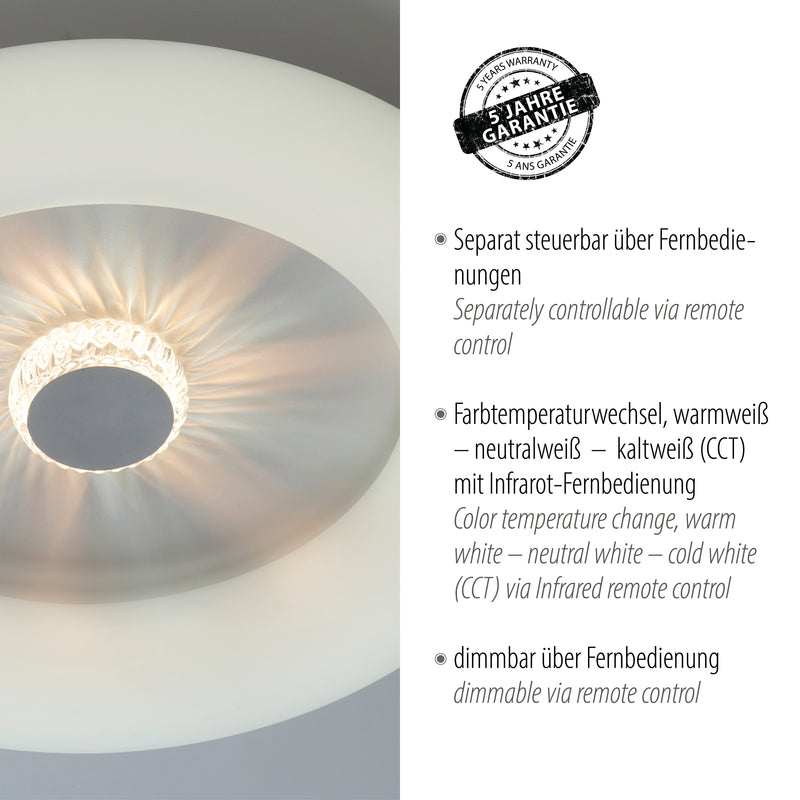 Plafoniera Paul Neuhaus VERTIGO LED Alb