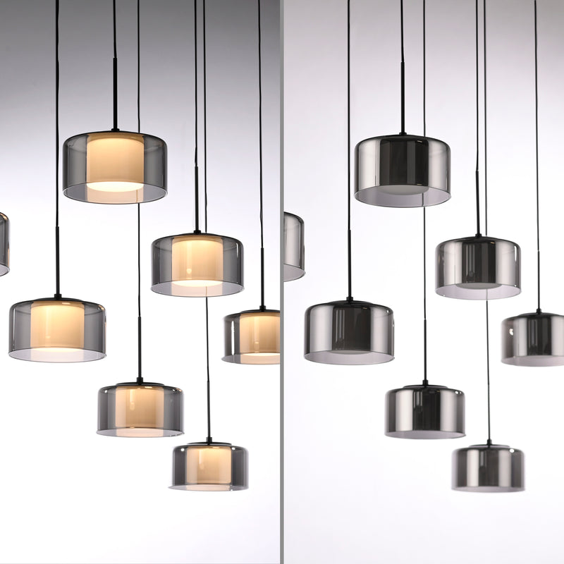 Lustra Paul Neuhaus RIKA 7xLED Negru