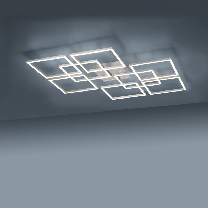 Plafoniera Paul Neuhaus Q-INIGO 8xLED Otel