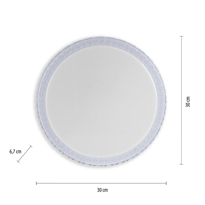 Plafoniera Paul Neuhaus FRIDA LED Transparent