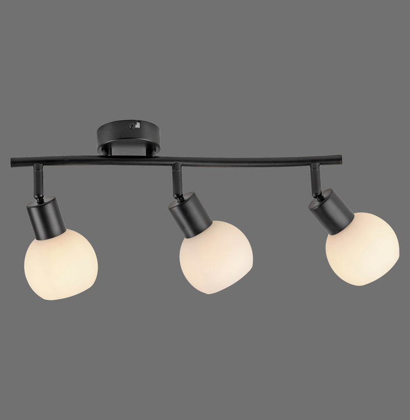 Plafoniera Paul Neuhaus LOKI 3xE14 Negru