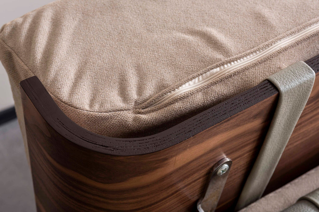 Canapea Rover Inev Asi Home - Verde Olive, Catifea, Lemn și Metal Bronz Antique, 230 cm