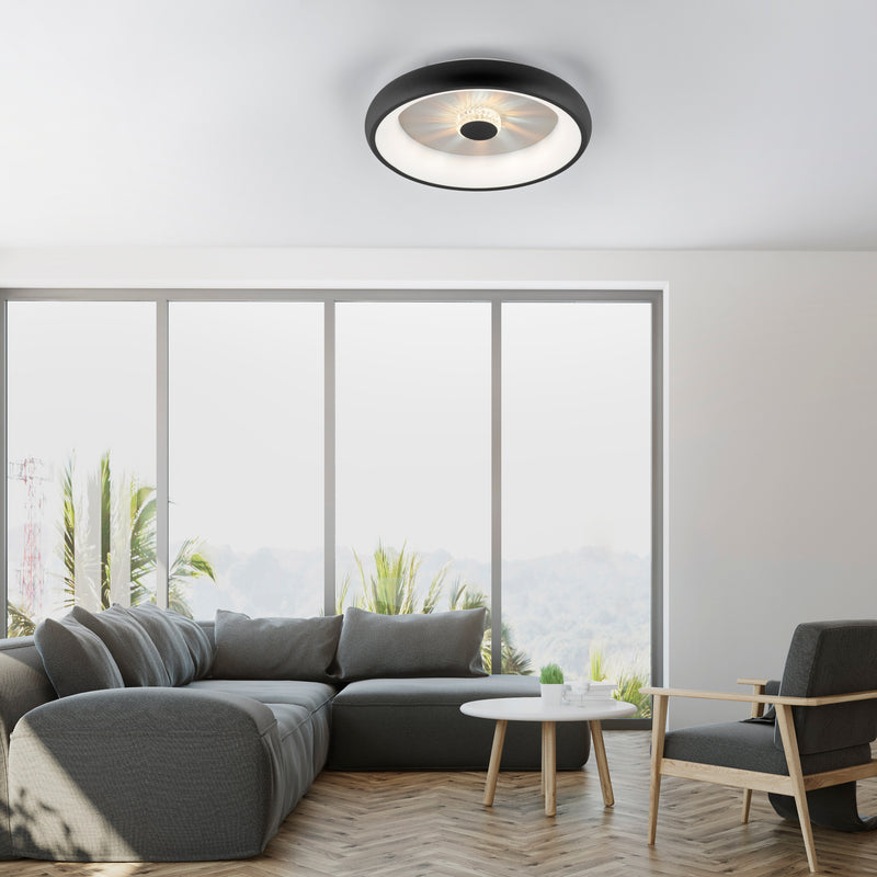 Plafoniera Zuma Line VERTIGO LED Negru