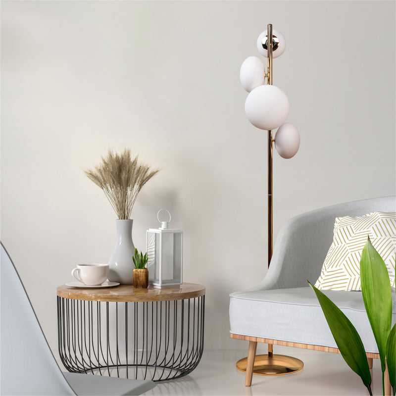 Lampadar Zuma Line OMI 4xG9 LED Auriu