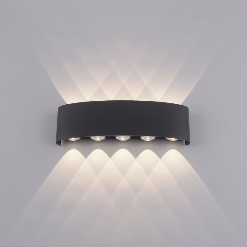 Aplica Paul Neuhaus CARLO 10xLED Antracit
