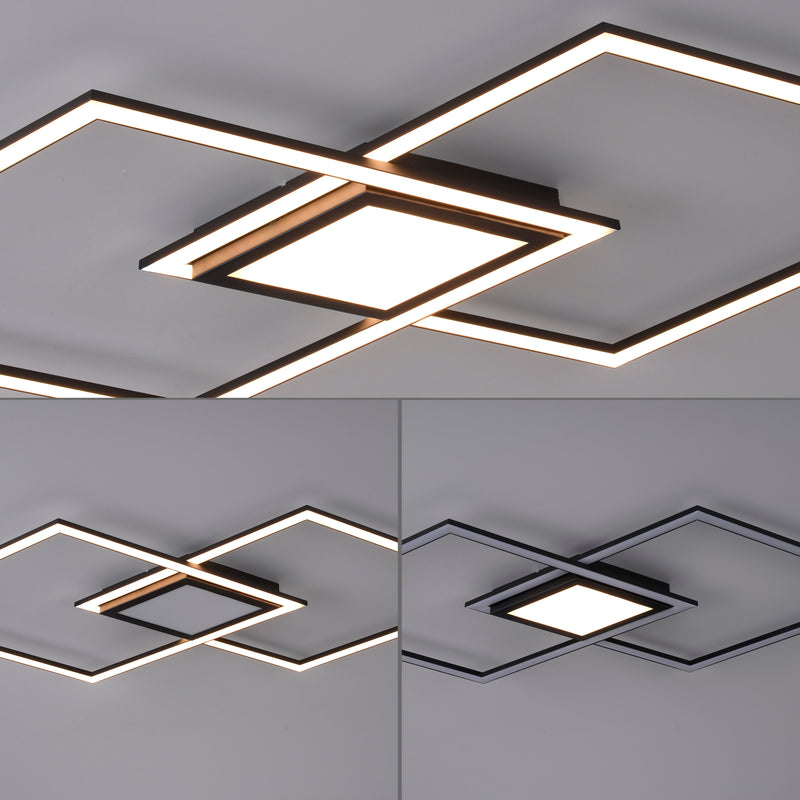Plafoniera Zuma Line ASMIN LED Negru