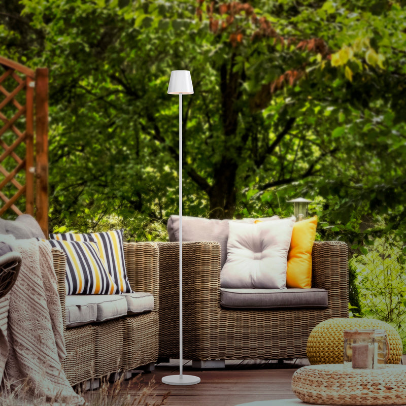Lampa Exterior Paul Neuhaus EURIA LED Alb